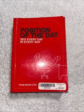 Source Unknown Red "Position of the Day" Card Game